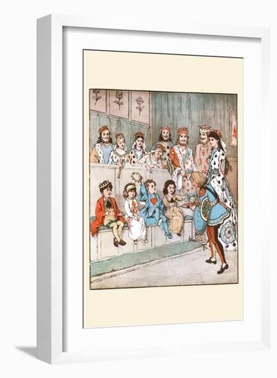 Knave of Hearts Brought Back Those Tarts-Randolph Caldecott-Framed Art Print