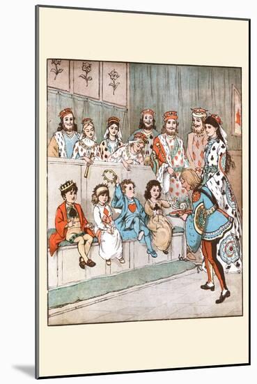 Knave of Hearts Brought Back Those Tarts-Randolph Caldecott-Mounted Art Print