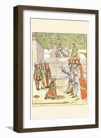 Knave Vowed He Would Steal No More-Randolph Caldecott-Framed Art Print