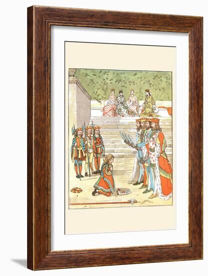 Knave Vowed He Would Steal No More-Randolph Caldecott-Framed Art Print