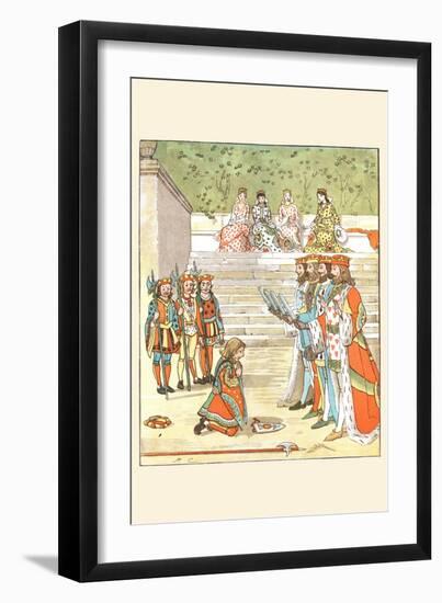 Knave Vowed He Would Steal No More-Randolph Caldecott-Framed Art Print