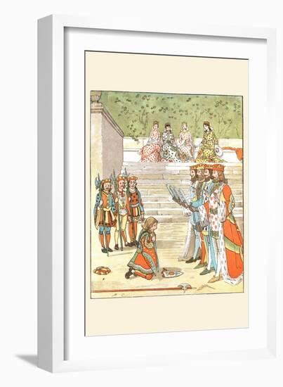 Knave Vowed He Would Steal No More-Randolph Caldecott-Framed Art Print