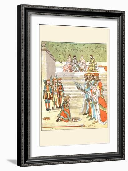 Knave Vowed He Would Steal No More-Randolph Caldecott-Framed Art Print