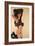 Kneeling Girl, Kniedes Maedchen, 1910-Egon Schiele-Framed Giclee Print