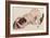 Kneeling Girl, Resting on Both Elbows, 1917-Egon Schiele-Framed Giclee Print