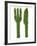 Knife and Fork in Cress-Kröger & Gross-Framed Photographic Print