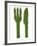 Knife and Fork in Cress-Kröger & Gross-Framed Photographic Print