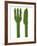 Knife and Fork in Cress-Kröger & Gross-Framed Photographic Print