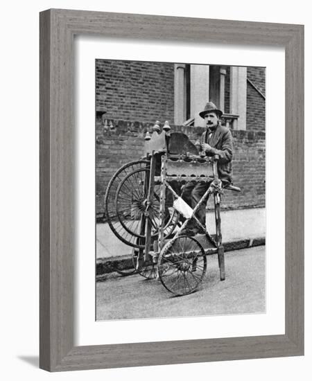 Knife and Scissors Grinder, London, 1926-1927-McLeish-Framed Giclee Print