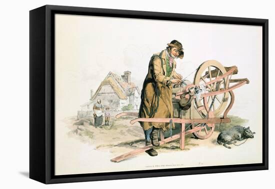 Knife Grinder, 1808-William Henry Pyne-Framed Premier Image Canvas