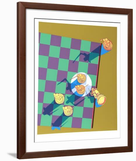 Knight Moves-Rita Simon-Framed Serigraph