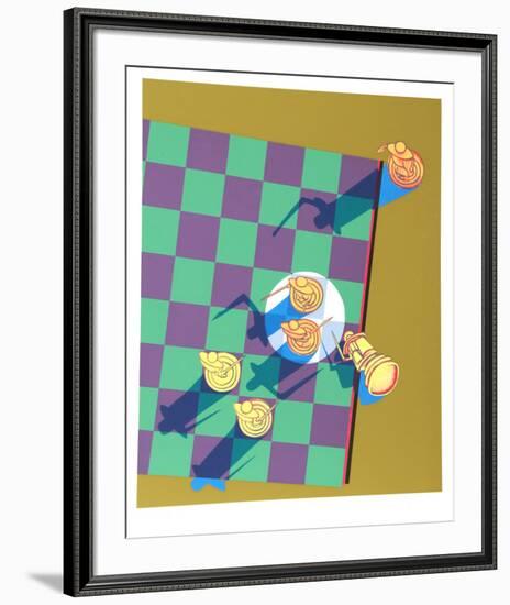 Knight Moves-Rita Simon-Framed Serigraph