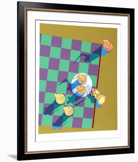 Knight Moves-Rita Simon-Framed Serigraph