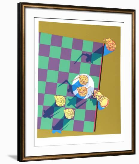 Knight Moves-Rita Simon-Framed Serigraph