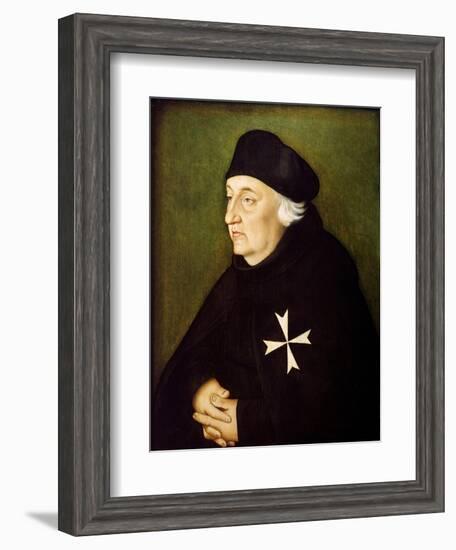 Knight of the Order of Malta, 1534-Hans Baldung Grien-Framed Giclee Print