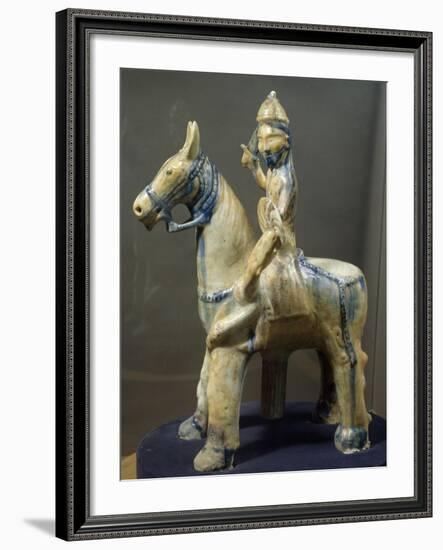 Knight, Porcelain Statue from Al-Raqqa, Syria, 9th Century-null-Framed Giclee Print