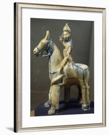 Knight, Porcelain Statue from Al-Raqqa, Syria, 9th Century-null-Framed Giclee Print