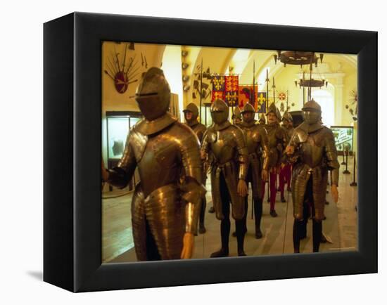 Knights at Grand Master's Palace, Valletta, Malta-Robin Hill-Framed Premier Image Canvas