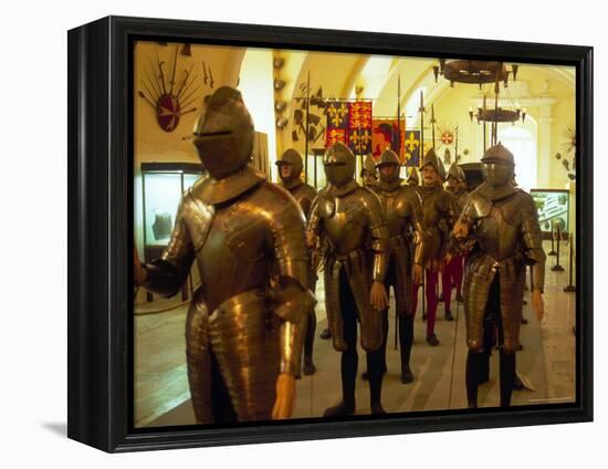 Knights at Grand Master's Palace, Valletta, Malta-Robin Hill-Framed Premier Image Canvas