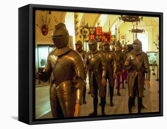 Knights at Grand Master's Palace, Valletta, Malta-Robin Hill-Framed Premier Image Canvas