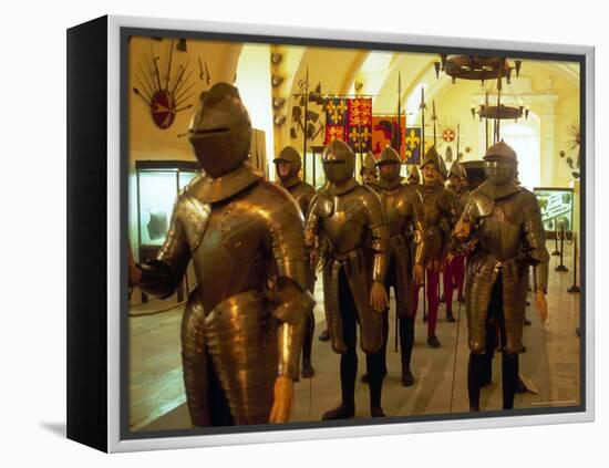 Knights at Grand Master's Palace, Valletta, Malta-Robin Hill-Framed Premier Image Canvas