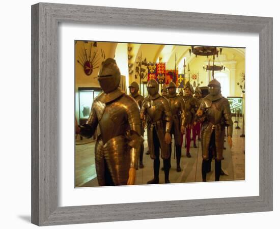 Knights at Grand Master's Palace, Valletta, Malta-Robin Hill-Framed Photographic Print