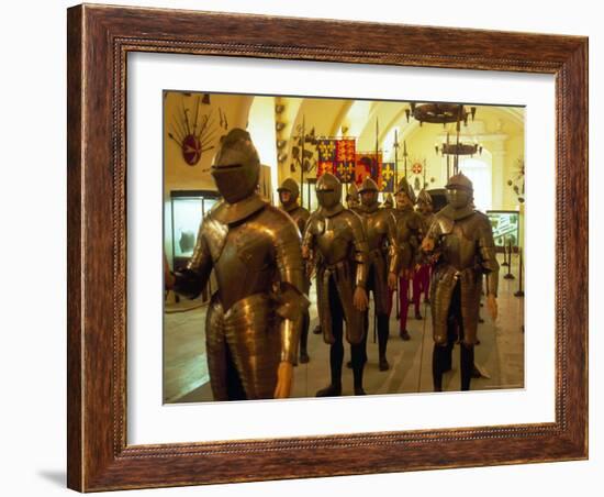 Knights at Grand Master's Palace, Valletta, Malta-Robin Hill-Framed Photographic Print