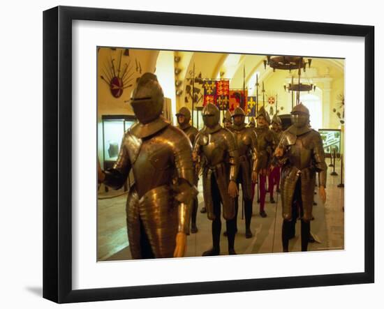 Knights at Grand Master's Palace, Valletta, Malta-Robin Hill-Framed Photographic Print