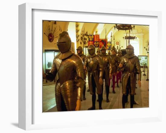 Knights at Grand Master's Palace, Valletta, Malta-Robin Hill-Framed Photographic Print