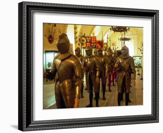 Knights at Grand Master's Palace, Valletta, Malta-Robin Hill-Framed Photographic Print