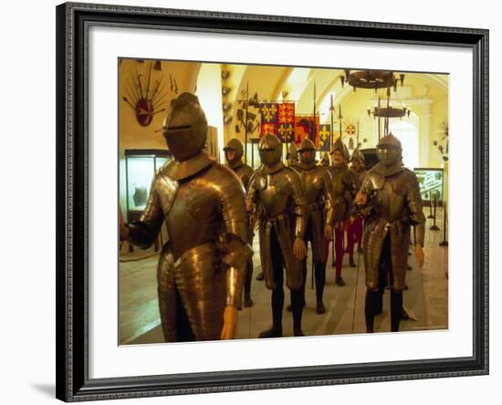 Knights at Grand Master's Palace, Valletta, Malta-Robin Hill-Framed Photographic Print