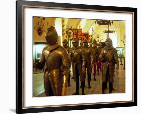 Knights at Grand Master's Palace, Valletta, Malta-Robin Hill-Framed Photographic Print