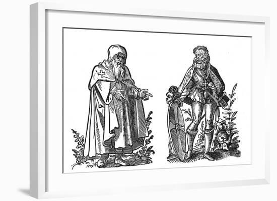 Knights Hospitallers, 16th Century-null-Framed Giclee Print