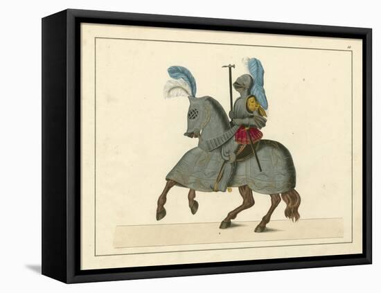 Knights in Armour IV-Kottenkamp-Framed Stretched Canvas