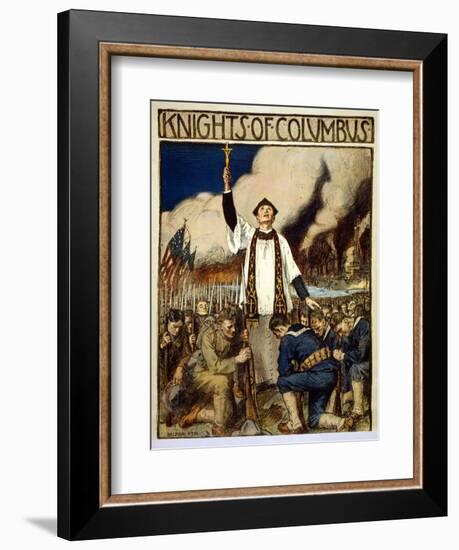 Knights of Columbus, 1917-William Balfour Kerr-Framed Giclee Print