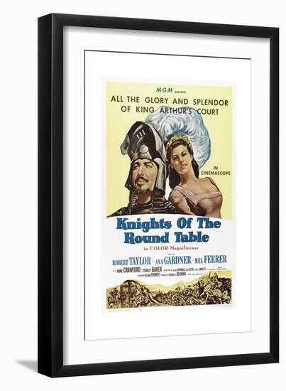 Knights of the Round Table, 1953-null-Framed Giclee Print