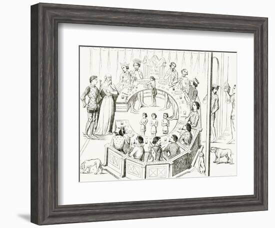 Knights of the Round Table-null-Framed Giclee Print