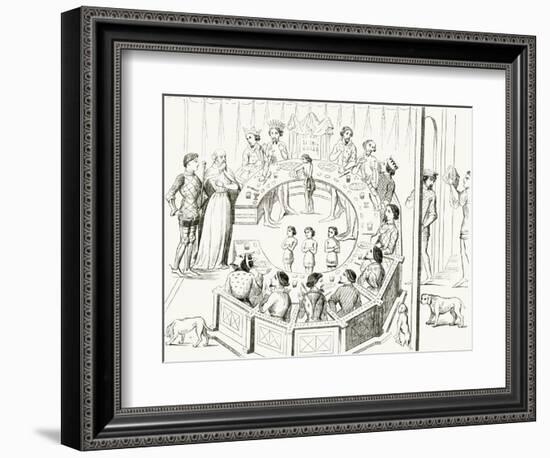 Knights of the Round Table-null-Framed Giclee Print