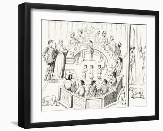 Knights of the Round Table-null-Framed Giclee Print