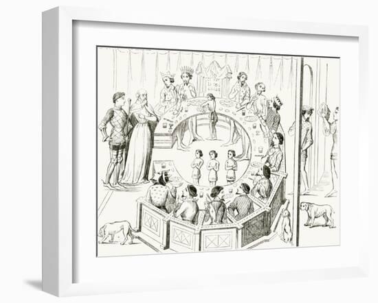 Knights of the Round Table-null-Framed Giclee Print