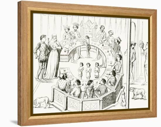 Knights of the Round Table-null-Framed Premier Image Canvas