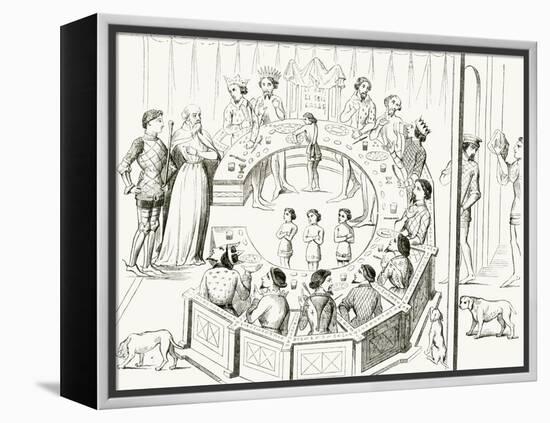 Knights of the Round Table-null-Framed Premier Image Canvas