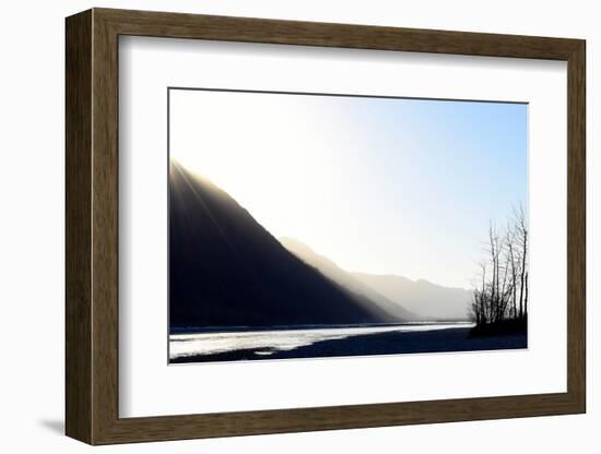 Knik River-Savanah Plank-Framed Photo