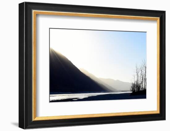 Knik River-Savanah Plank-Framed Photo