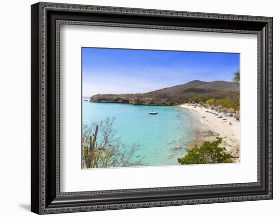 Knip Beach, Curacao, West Indies, Lesser Antilles, Former Netherlands Antilles-Jane Sweeney-Framed Photographic Print