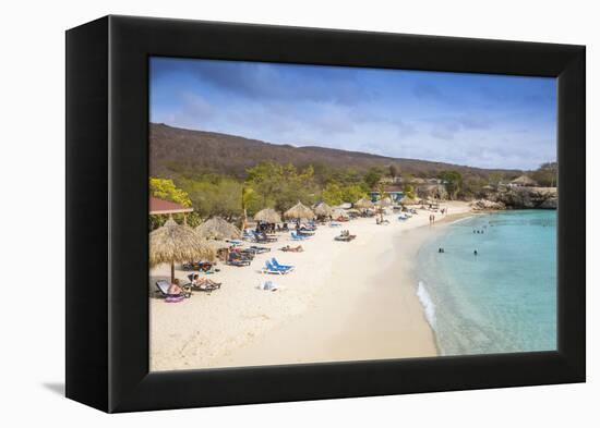 Knip Beach, Curacao, West Indies, Lesser Antilles, Former Netherlands Antilles-Jane Sweeney-Framed Premier Image Canvas