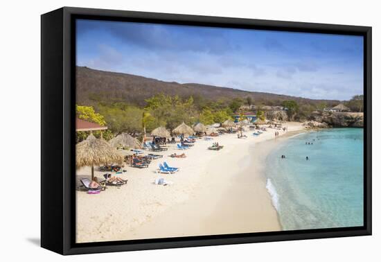 Knip Beach, Curacao, West Indies, Lesser Antilles, Former Netherlands Antilles-Jane Sweeney-Framed Premier Image Canvas