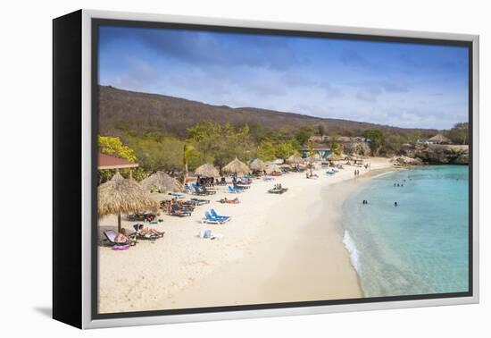 Knip Beach, Curacao, West Indies, Lesser Antilles, Former Netherlands Antilles-Jane Sweeney-Framed Premier Image Canvas