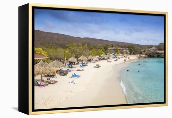 Knip Beach, Curacao, West Indies, Lesser Antilles, Former Netherlands Antilles-Jane Sweeney-Framed Premier Image Canvas