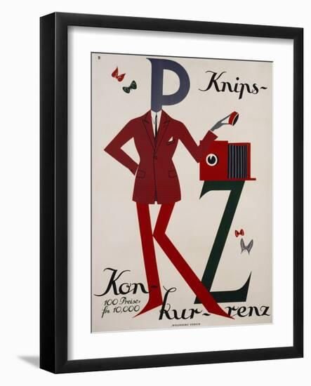 Knips-Kon-Kur-Renz Poster-null-Framed Giclee Print